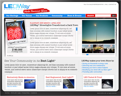 LEDway Streetlights™ Brand Launch: PHASE 2