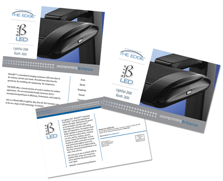 BetaLED Direct Mail, Trade Advertisement, Email blast